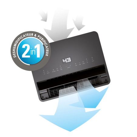 LUKAS PRO : 2-en-1 Déshumidificateur et purificateur d’air | Stadler Form