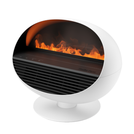 ERIK 3-en-1 : chauffage d’appoint, diffuseur d’arômes & cheminée électrique