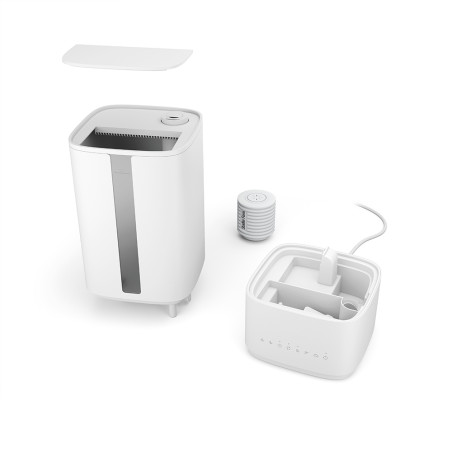 Humidificateur à ultrasons OLIVER – vapeur froide et hygiène uv