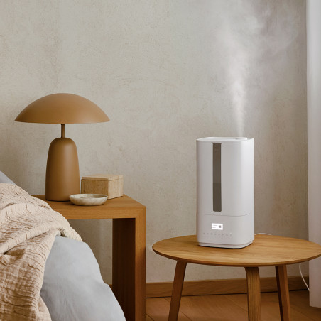 Humidificateur à ultrasons OLIVER – vapeur froide et hygiène uv