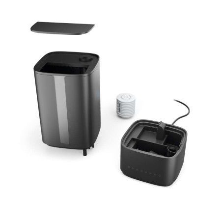 Humidificateur ultrasonique à vapeur froide hygiénique - Oliver noir
