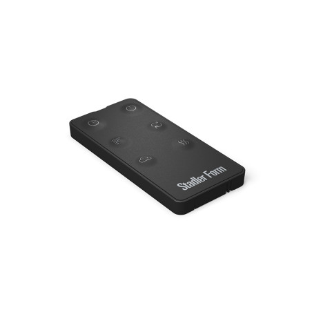 Humidificateur ultrasonique à vapeur froide hygiénique - Oliver noir