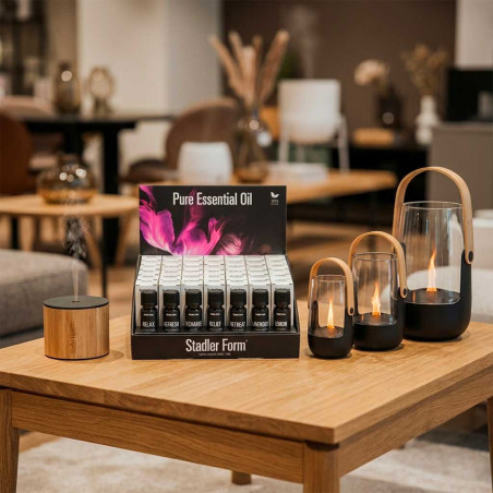 Présentoir Huiles Essentielles Stadler Form – 42 Flacons + 7 Testeurs Gratuits | Stadler Form