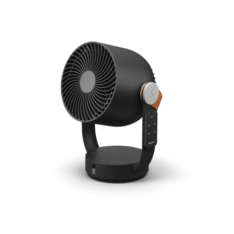 LEO Noir – Ventilateur oscillant silencieux et puissant | Stadler Form