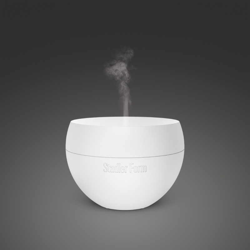 Diffuseur d'huiles essentielles sans fil JASMINE Mobile Blanc | Stadler Form