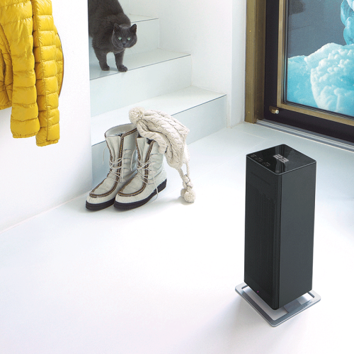 Chauffage céramique avec thermostat ANNA Big Noir | Stadler Form