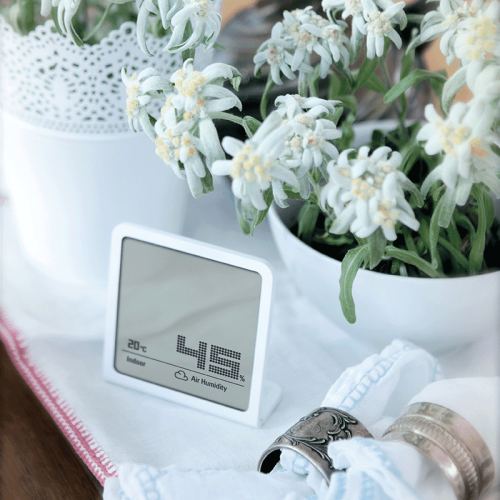 Thermomètre & hygromètre SELINA Blanc | Stadler Form